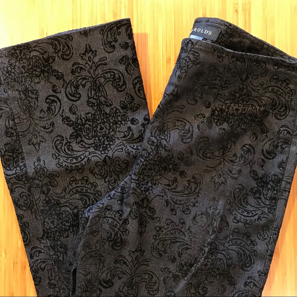 Harold’s | Women’s Jacquard Pants | Black
